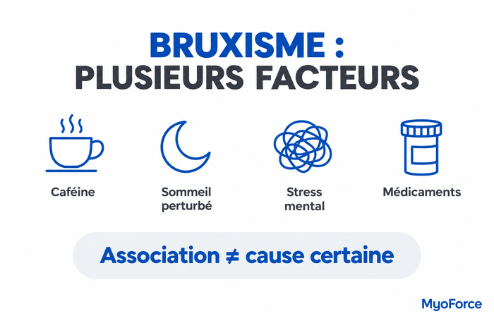 Causes du bruxisme : stress, sommeil et autres facteurs